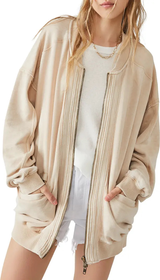 Robby Cotton Blend Bomber Jacket | Nordstrom