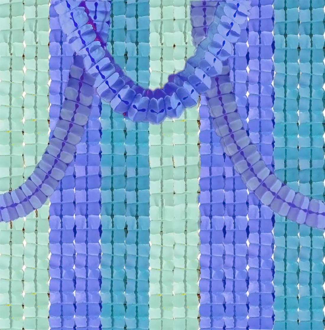 Reusable Party Streamers, MerryNine Four-Leaf Clover Paper Flower Garland for Party, Wedding Deco... | Amazon (US)