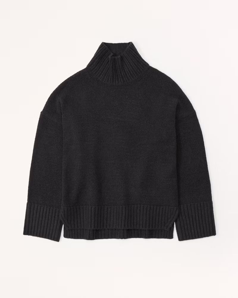 Women's Tuckable Easy Turtleneck Sweater | Women's | Abercrombie.com | Abercrombie & Fitch (US)