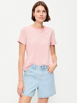 EveryWear Crew-Neck Striped T-Shirt | Old Navy (CA)