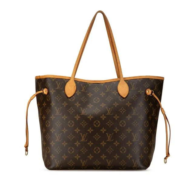Pre-Owned Authenticated Louis Vuitton Monogram Neverfull MM Canvas Brown Tote Bag Unisex (Good) | Walmart (US)