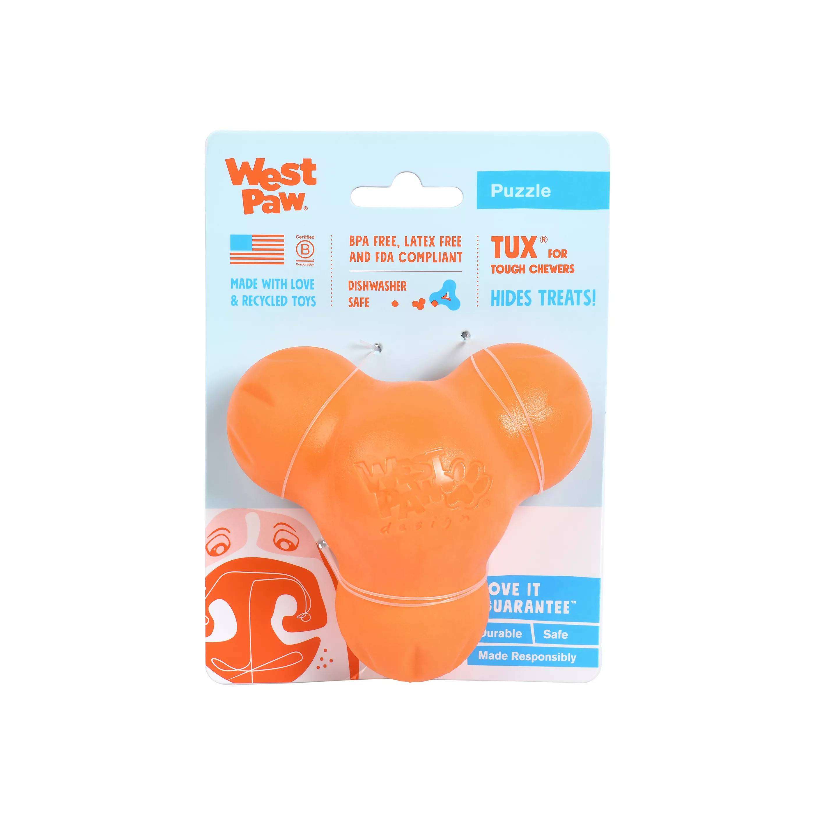 West Paw Zogoflex Tux Dog Toy | PetSmart