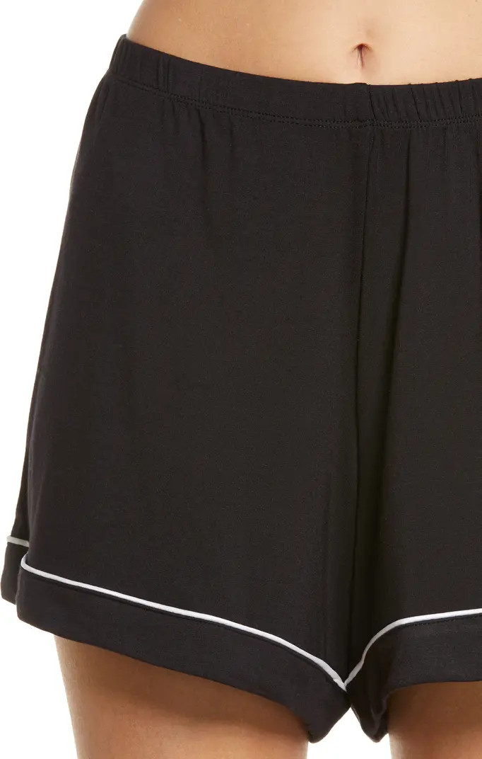 Moonlight Eco Long Sleeve Stretch Modal Short Pajamas | Nordstrom