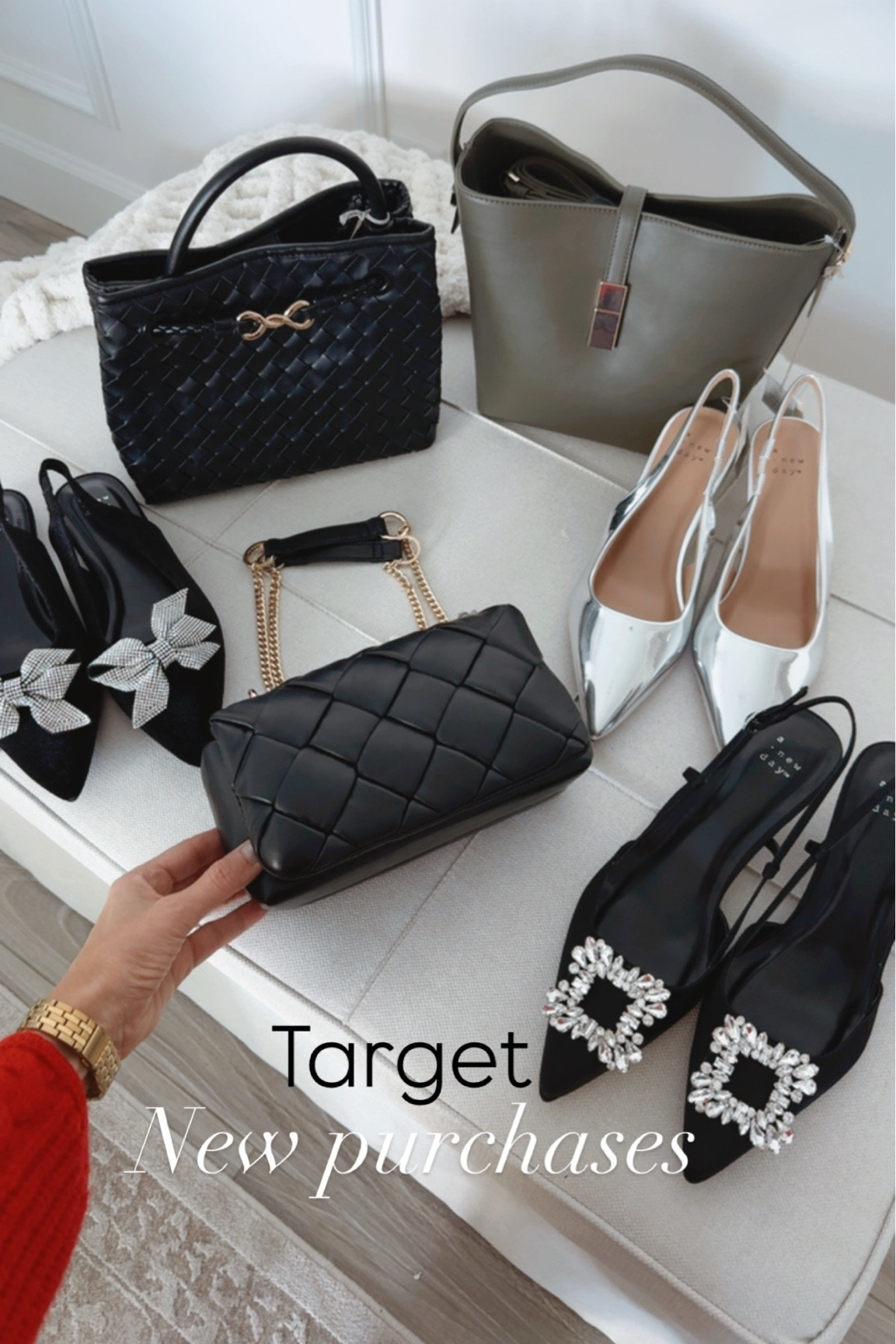 Beautiful bags and shoes from Target 
It’s currently on sale!! Amazing quality bags and shoes. Very comfortable shoes 


#LTKFindsUnder50 #LTKHoliday #LTKGiftGuide