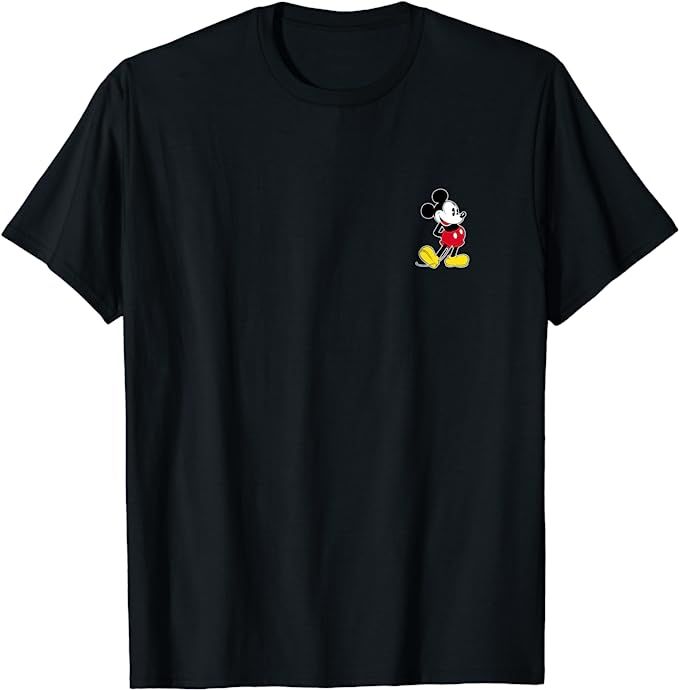 Disney Mickey Mouse Classic Small Pose T-Shirt | Amazon (US)