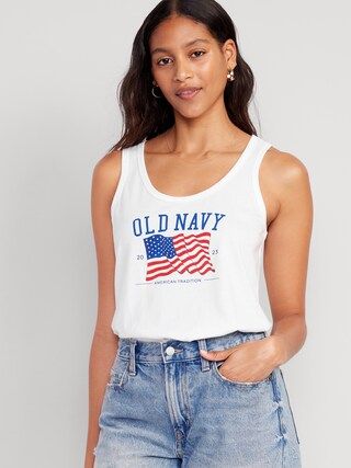 Matching "Old Navy" Flag Tank Top for Women | Old Navy (US)