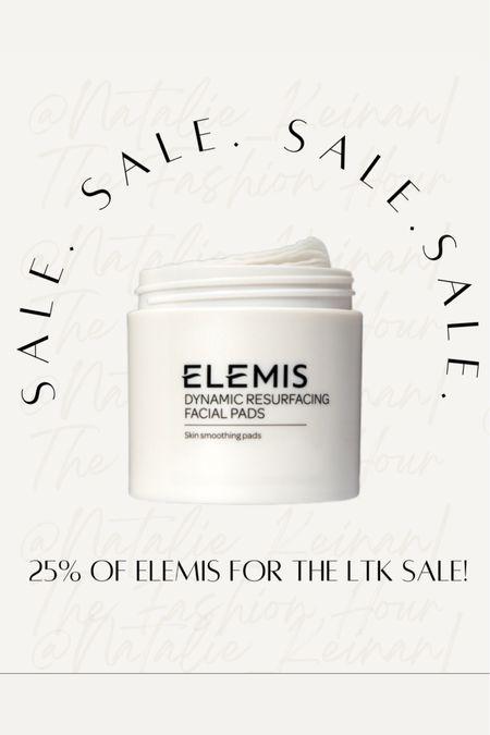 ELEMIS 30% off for Presidents’ Day sales!! I love these resurfacing pads!! 

#LTKSale #LTKsalealert #LTKbeauty