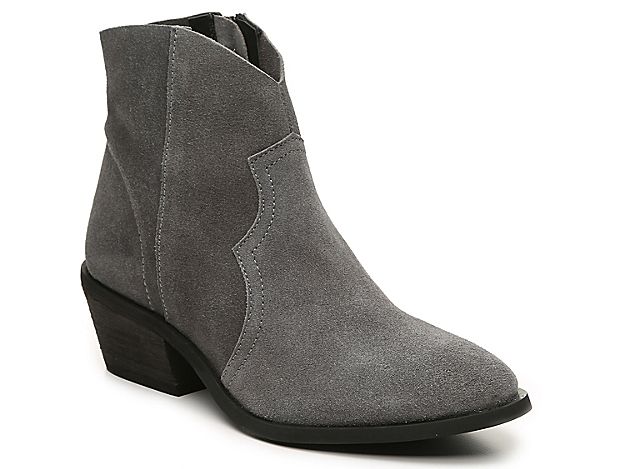 Rag & Co Brisa Western Bootie - Women's - Grey | DSW