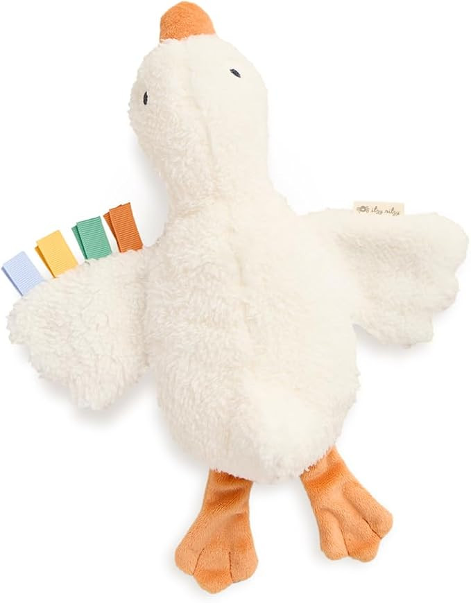 Itzy Ritzy Huggable Lovey – Soft Plush Baby Comfort Toy & Snuggle Companion with Sensory Ribbon... | Amazon (US)
