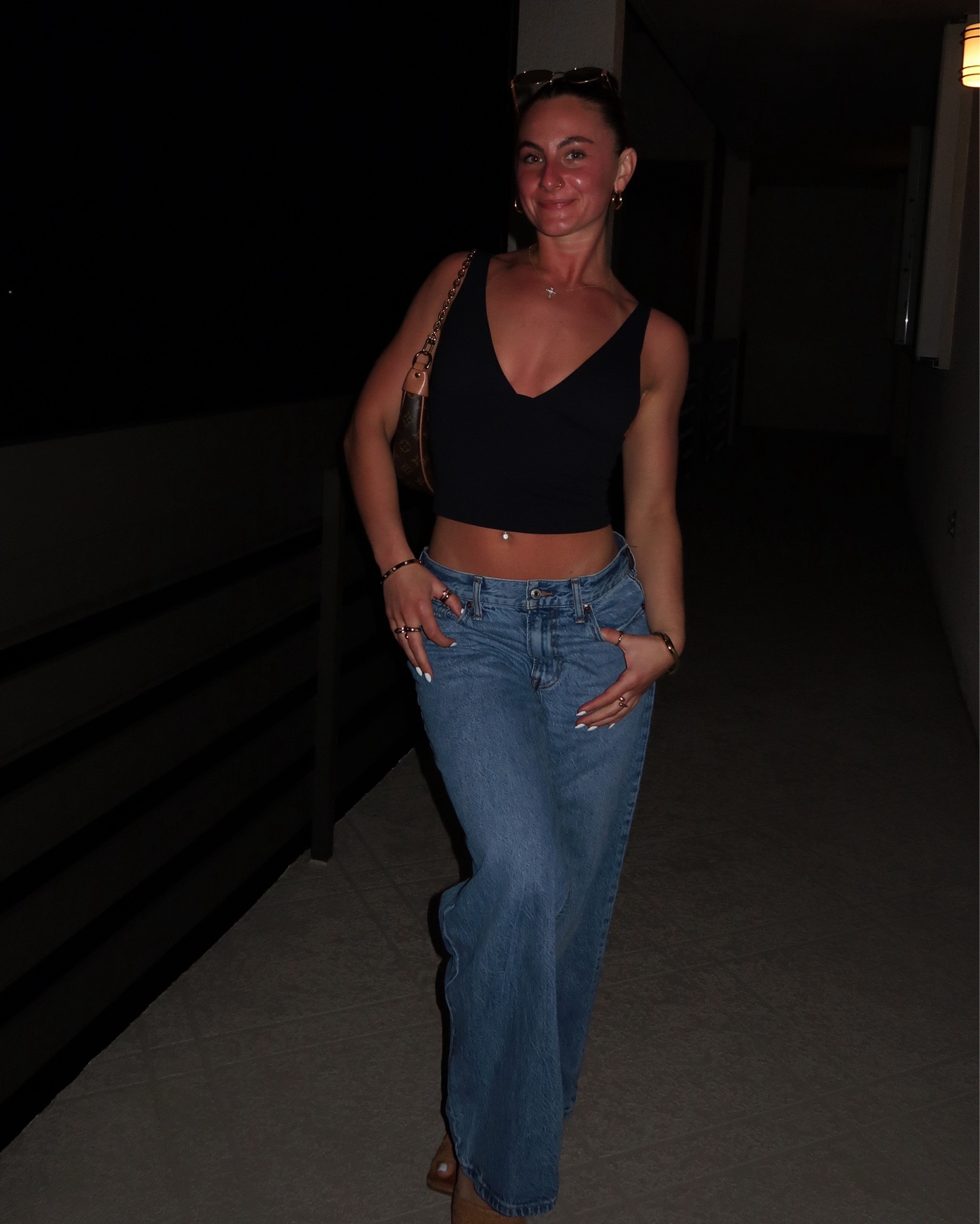 Size small top & size 26W short jeans! 

#LTKFindsUnder100 #LTKFindsUnder50 #LTKSaleAlert