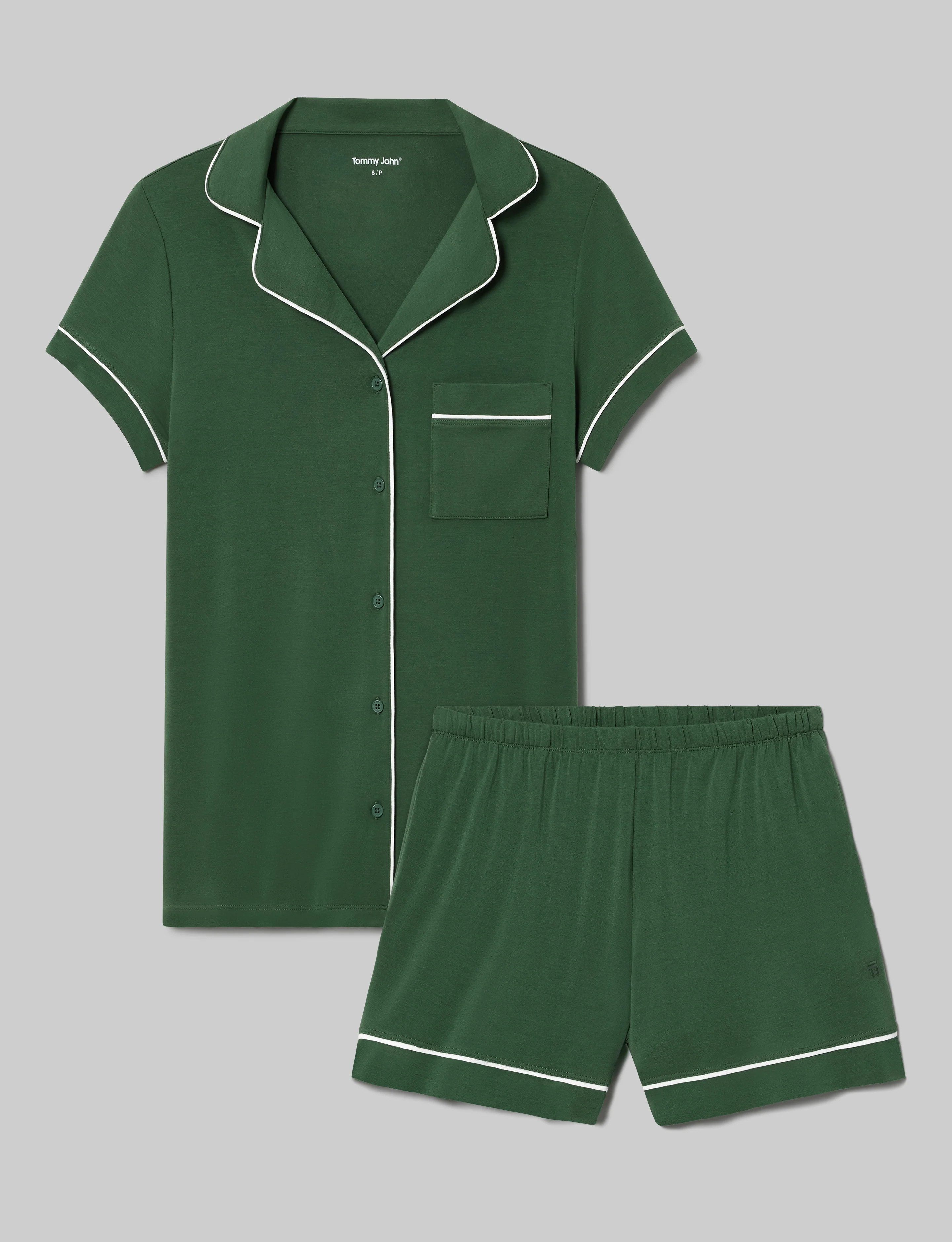 Women's Downtime Pajama Top & Short Set | Tommy John