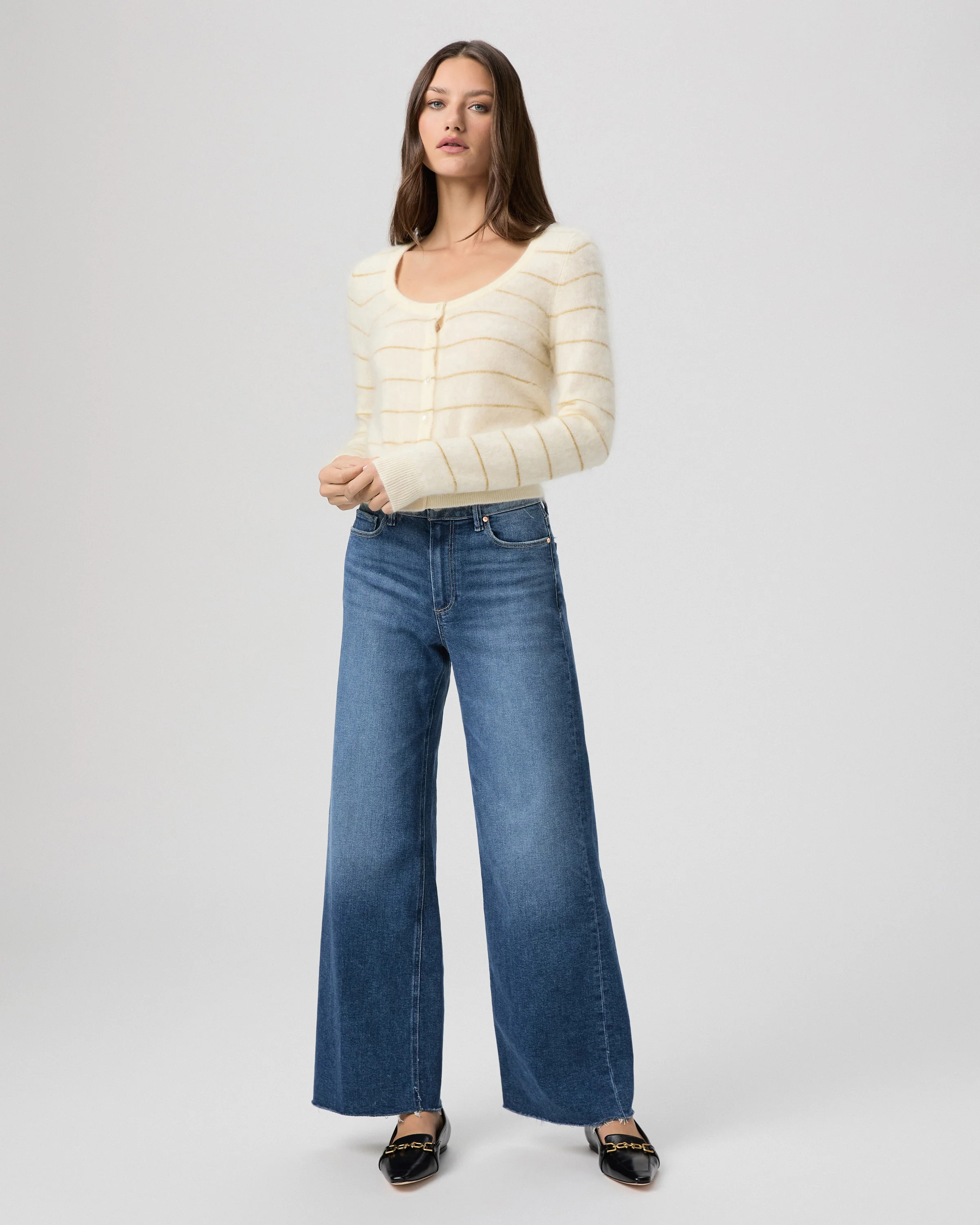 Anessa 31" Wide Leg Jean | Paige