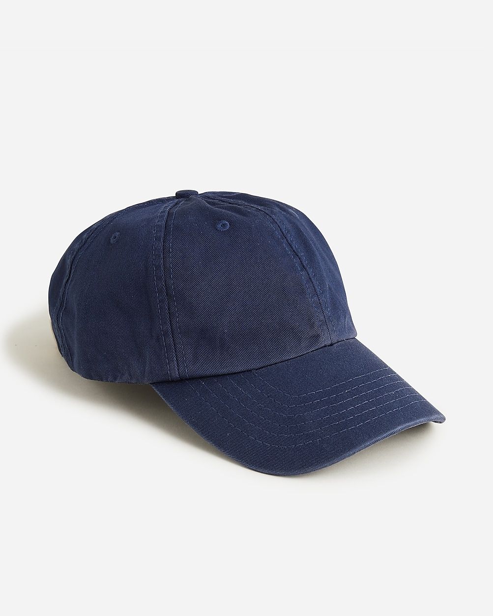 Made-in-the-USA garment-dyed twill baseball cap | J. Crew US