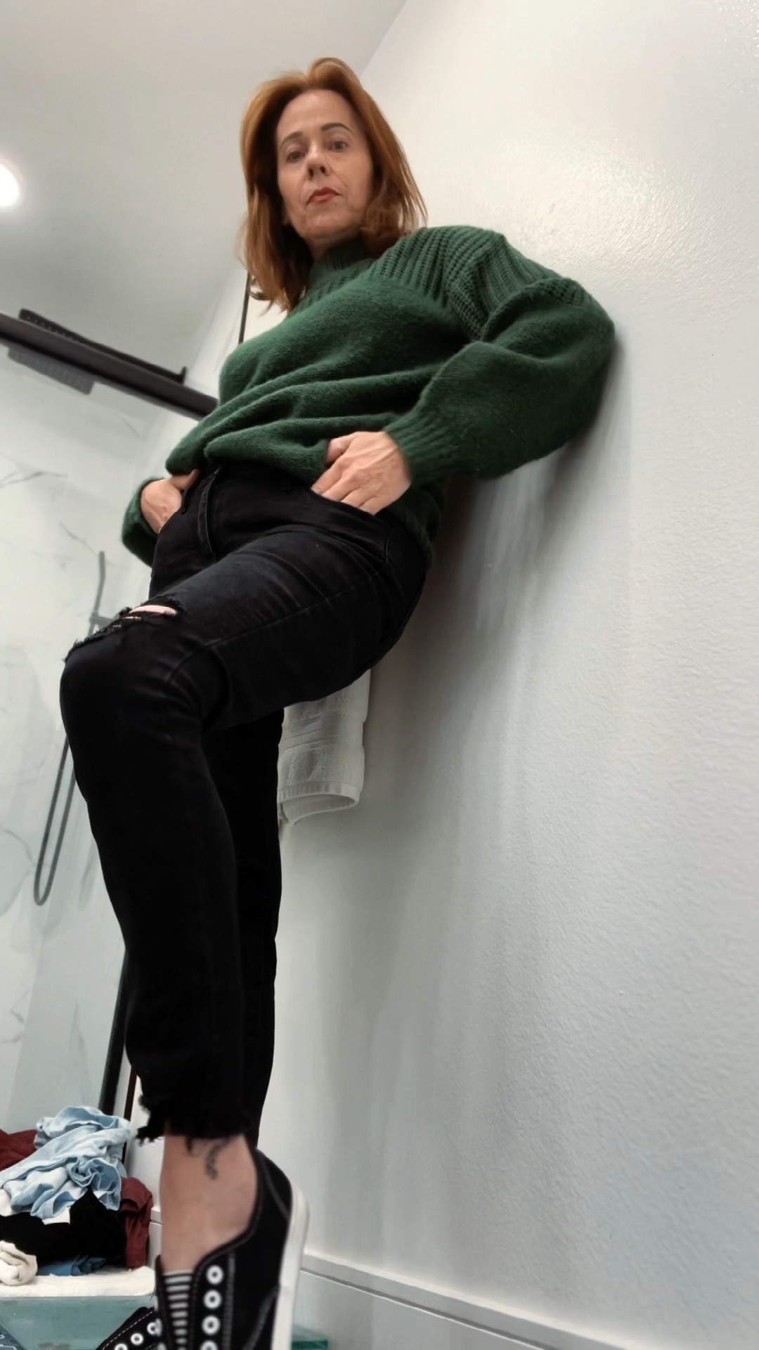 New Fall Photo Outfit Ideas from Petal and Pup. Get 25% off sitewide during the #LTKApp Fall Sale, September 18-20. Choose from fall outfits like this cozy sweater and distressed black pants, and more! #fashionover50 never looked so good 🙌🏻 #fallfashion #womensfasion 

#LTKsalealert #LTKfit #LTKSale