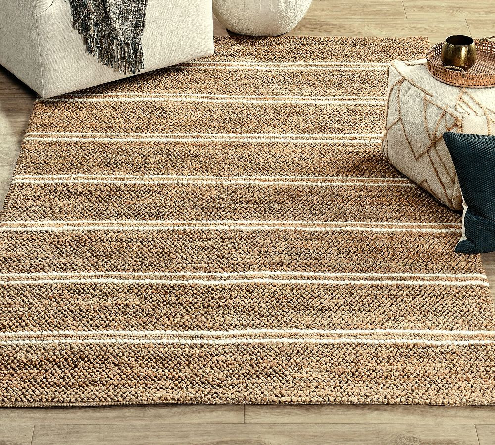 Nan Handwoven Jute Rug | Pottery Barn (US)