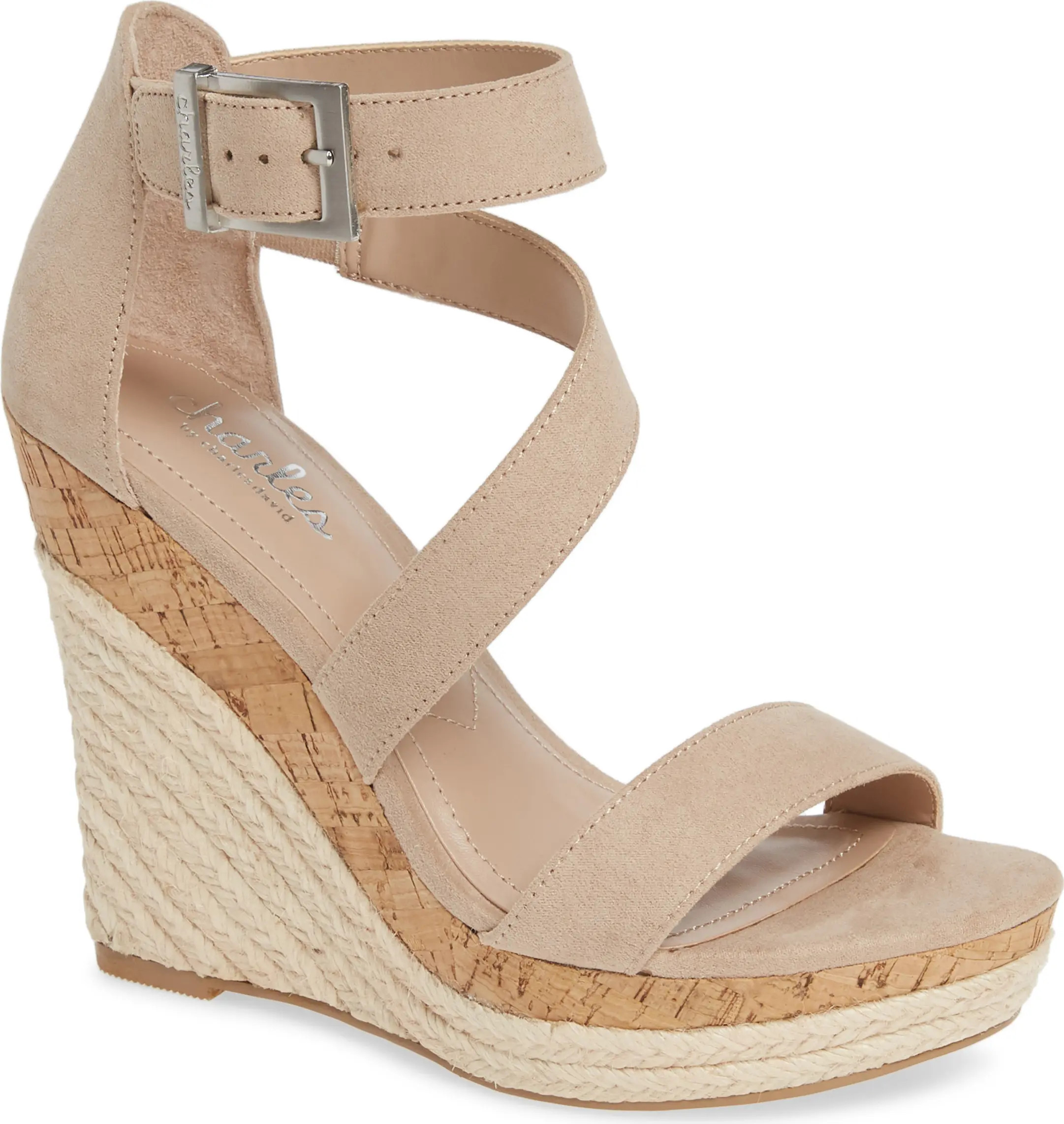 Charles by Charles David Adrielle Asymmetrical Platform Wedge Sandal (Women) | Nordstrom