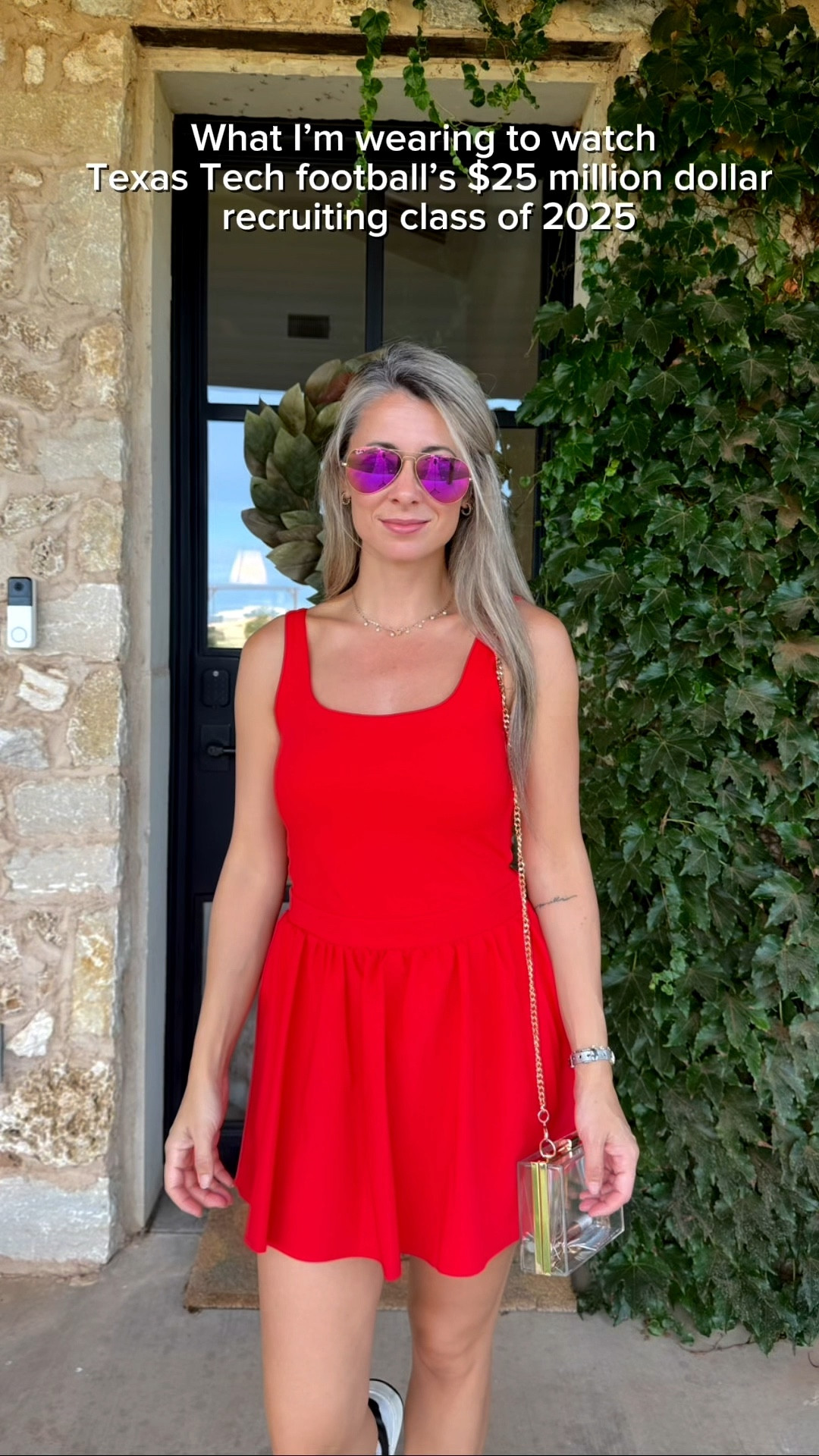 What I’m wearing to watch Texas Tech college football play today! Target has literally the BEST activewear dress that comes in tons of colors that is perfect for game day. It’s $40 and I’m in a small! My clear bag is also Target and seriously SOOO cute!

#LTKOver40 #LTKActive #LTKPetite