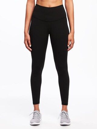 High-Waisted Elevate 7/8-Length Compression Leggings For Women | Old Navy (CA)