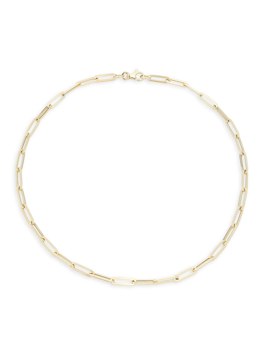 Saks Fifth Avenue Women's 14K Yellow Gold Chain Necklace | Saks Fifth Avenue OFF 5TH