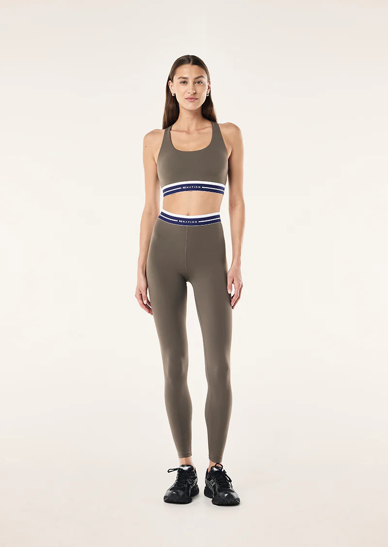 AVANT FULL LENGTH LEGGINGS IN MAJOR BROWN | P.E Nation AU