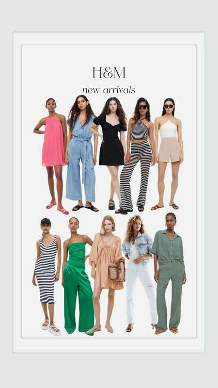 New arrivals from H&M
Summer fashion, trending, matching sets 

#LTKunder100 #LTKstyletip #LTKtravel