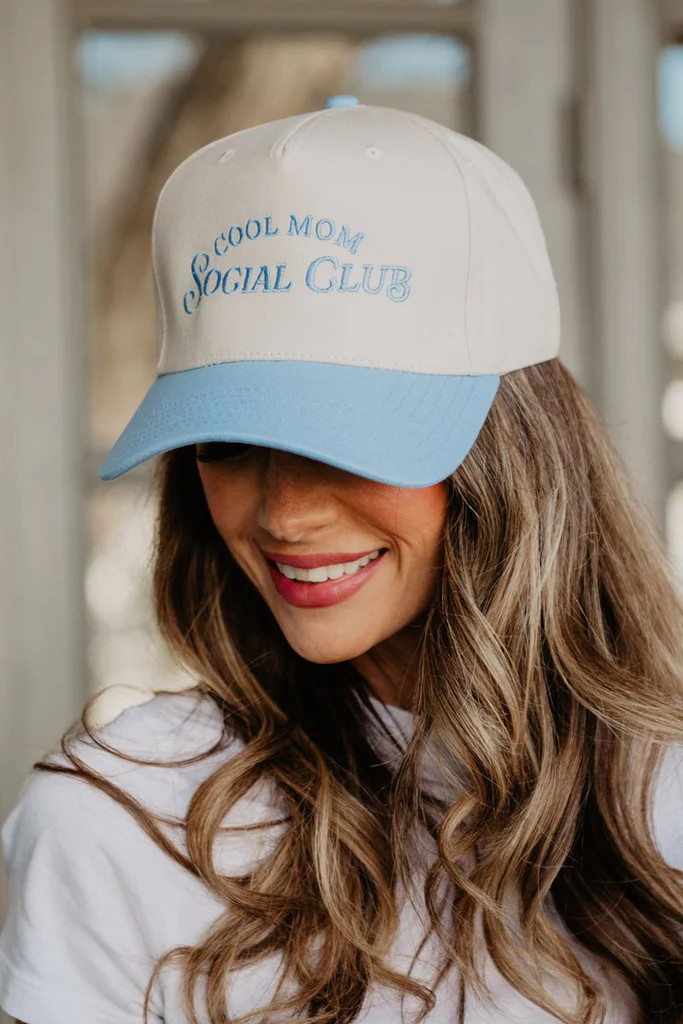 Cool Mom Social Club Two-Toned Vintage Hat | Katydid.com