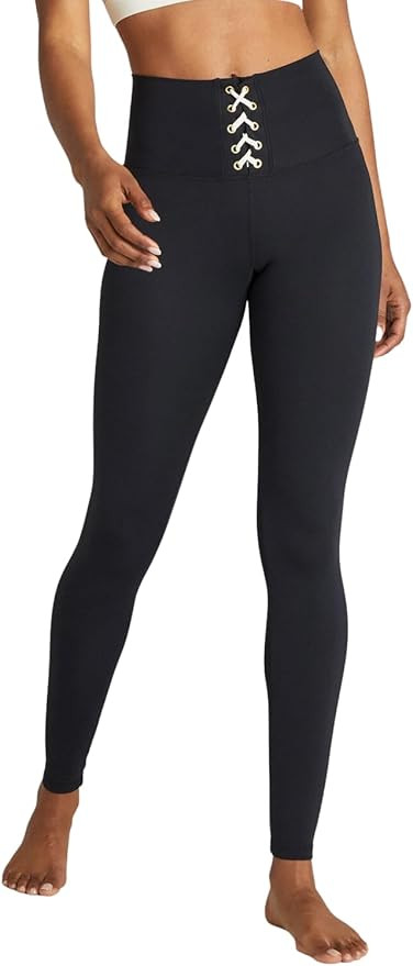 Strut This Kennedy Legging - Black/White White Lace L | Amazon (US)