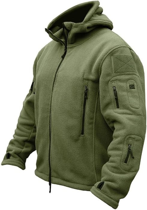 ReFire Gear Men's Warm Military Tactical Sport Fleece Hoodie Jacket | Amazon (US)