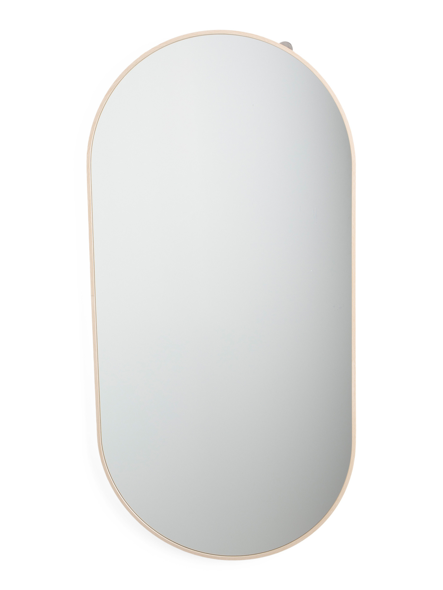 Camden Reed Gold Pill Shaped Metal Wall Mirror | TJ Maxx