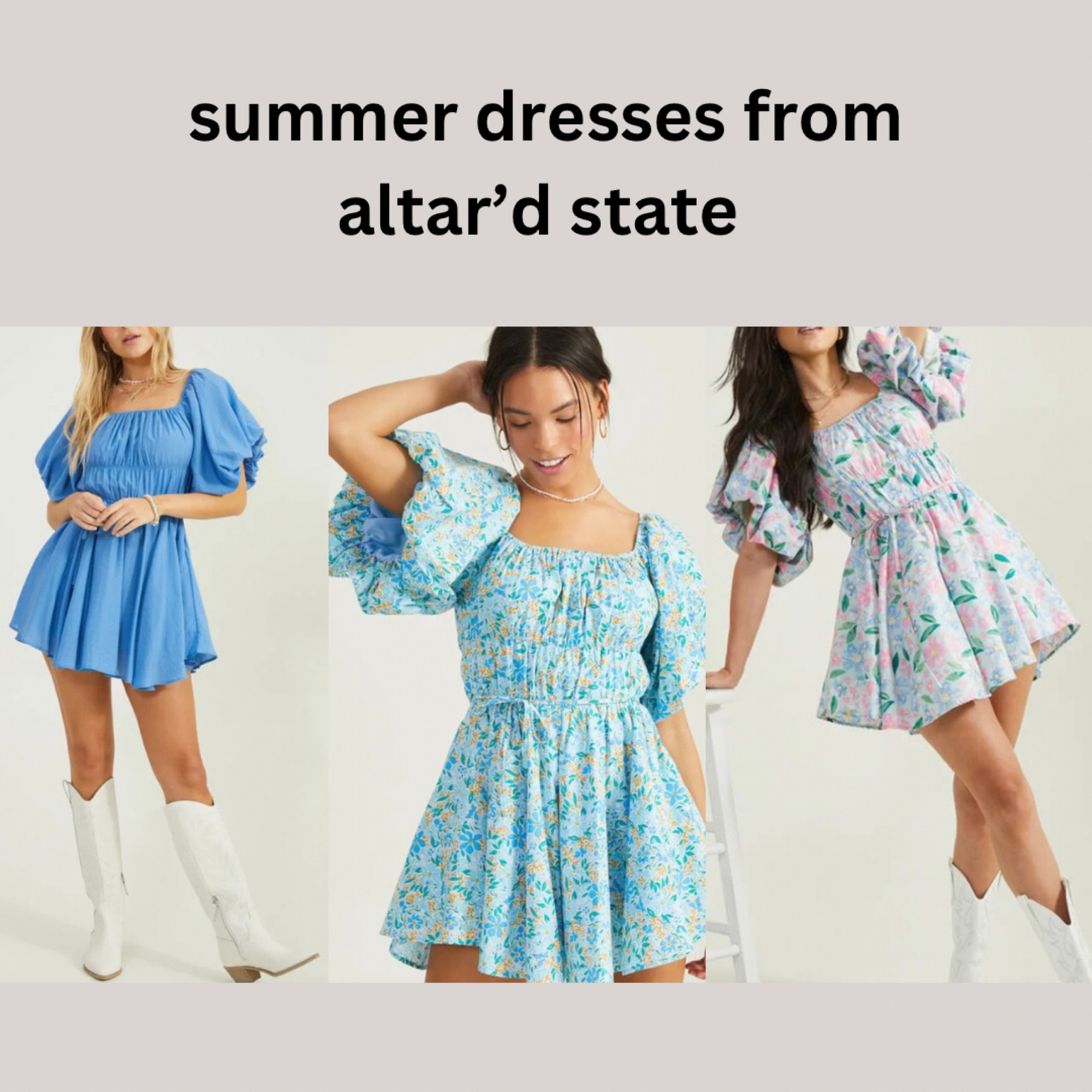 New Dresses, Altar'd State