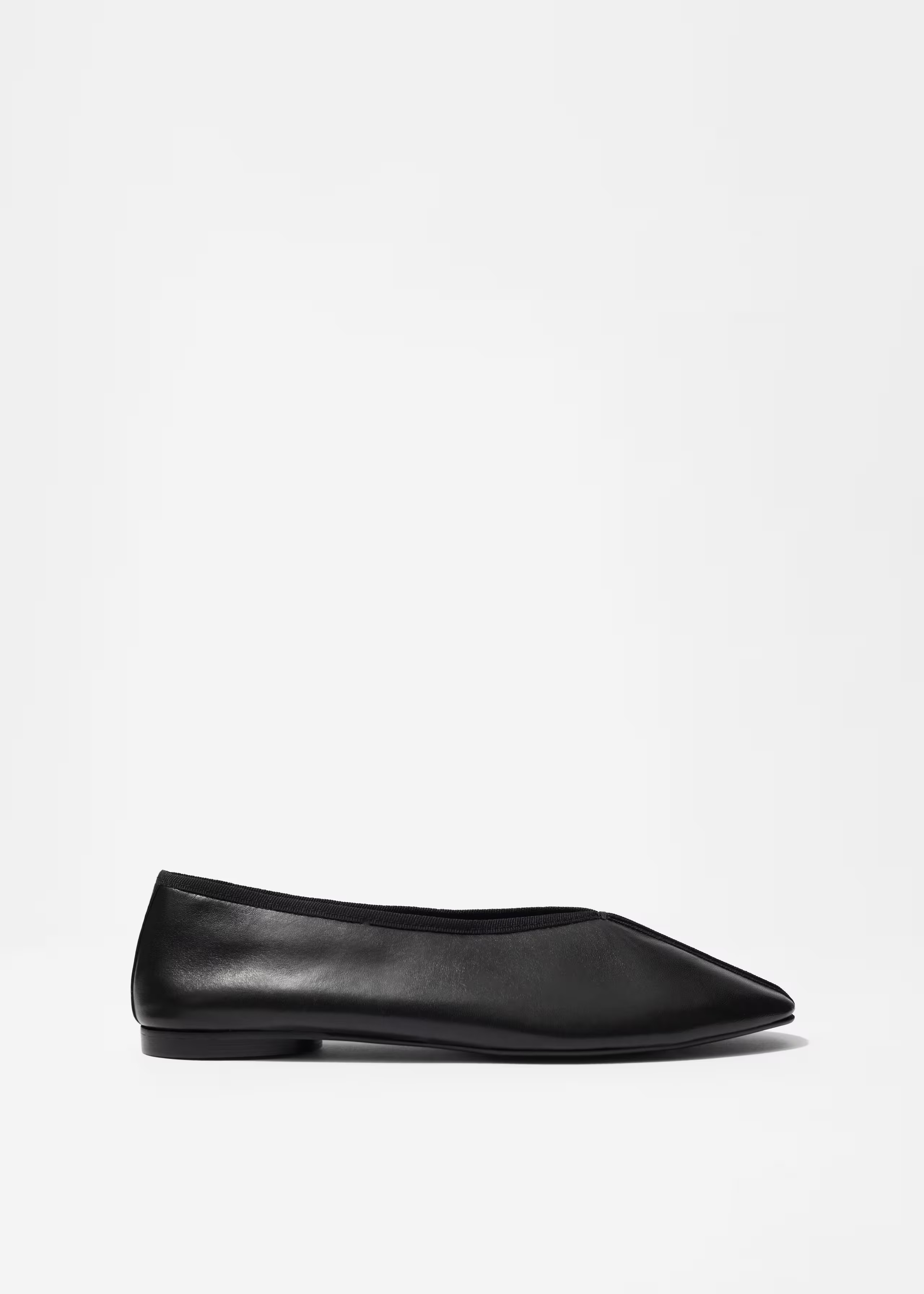 Almond-Toe Ballerina Flats - Black - Shoes - & Other Stories GB | & Other Stories UK