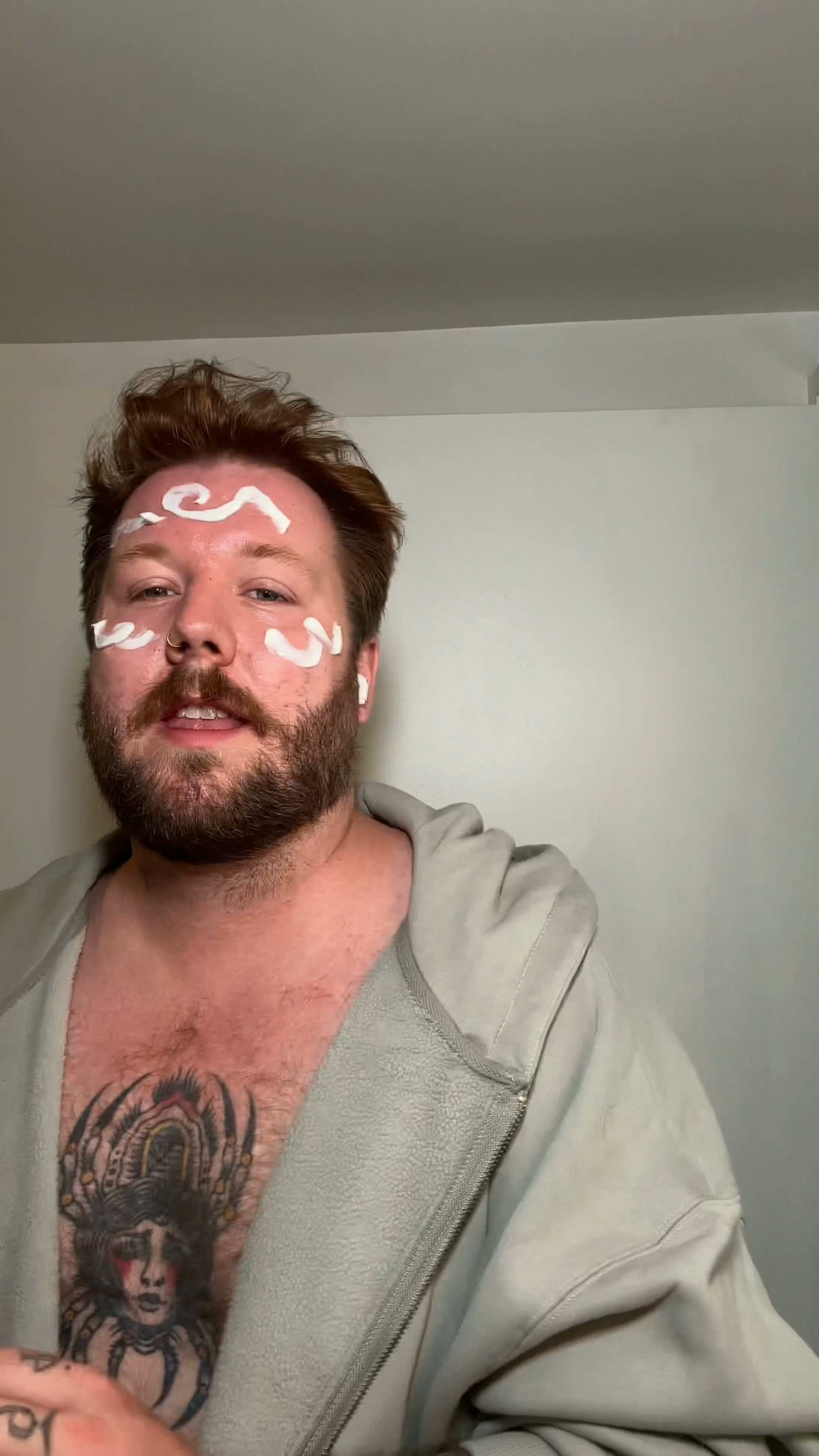 Good morning! 
my morning, routine for skincare and make up when I have a full day of filming. 

The mask, mositurizer, and  eye cream are @caudalieus 
Quick trim with my @brioproductgroup 
Essence from @shiseido 
SPF 50 from @larocheposay 
Eye brighter from @rarebeauty 
Cream contour and blush from @makeupforever 
And brows from @nyxcosmetics_canada 

Let me know if ya want more!?
#grwm #makeuptutorial #skincareroutine #morningroutine #menshair #beardstyle #breadtrim #mensmakeup #tattoos #mensskincare

#LTKmens #LTKbeauty