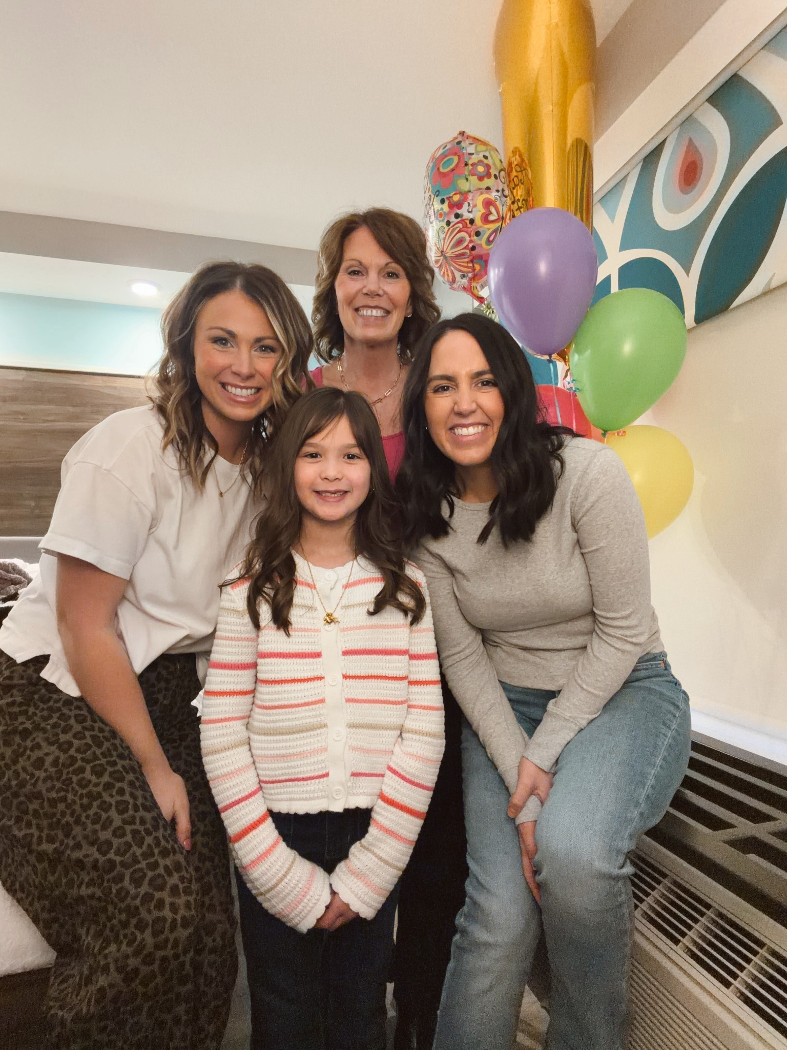 I pray she always wants to spend her birthday celebrating with us, keeping up with tradition with a hotel sleepover just us big girls 🤍 Wrenley Jane, you turn 7 tomorrow and I’m so proud of the kind hearted girl you are. 