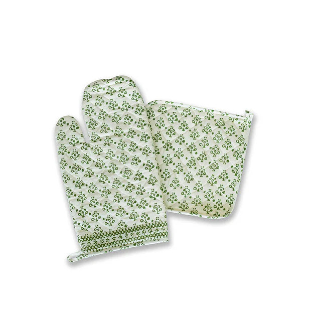 Garden Oven Mitt & Potholder Set | Cailini Coastal