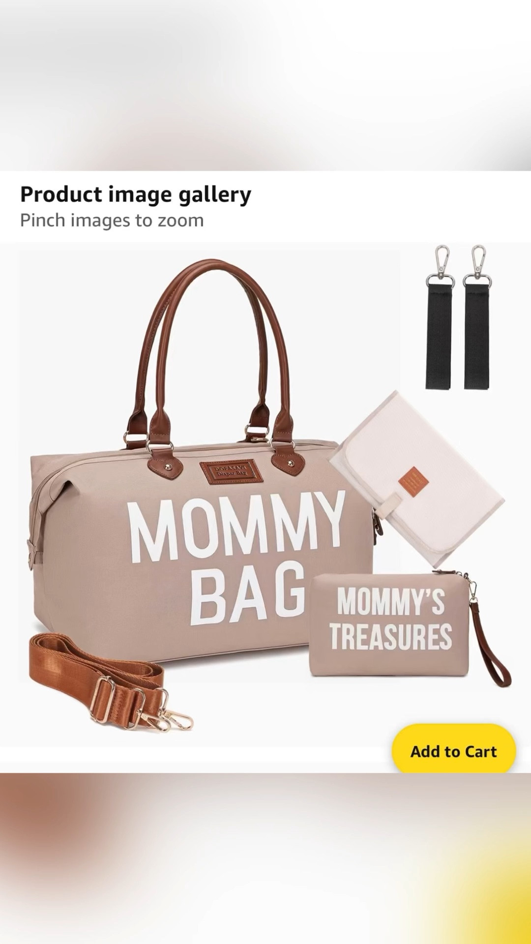 Mom bag perfect for any occasion.  I use it at the airport, hospital, church etc
#

#LTKitbag #LTKbaby #LTKGiftGuide