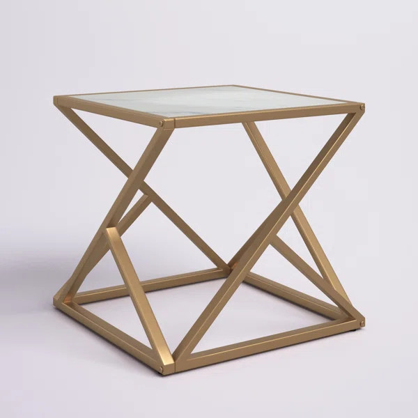 Lycee 17'' Tall Frame End Table | Wayfair North America