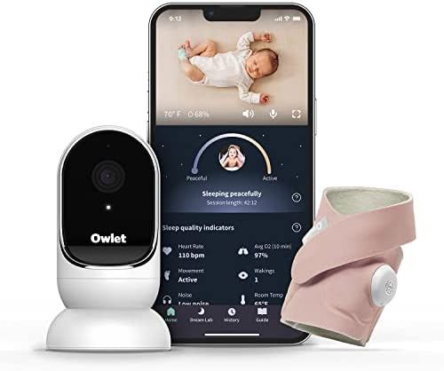 Owlet Dream Duo Smart Baby Monitor - Video Baby Monitor with HD Camera & Dream Sock: Only Baby Mo... | Amazon (US)
