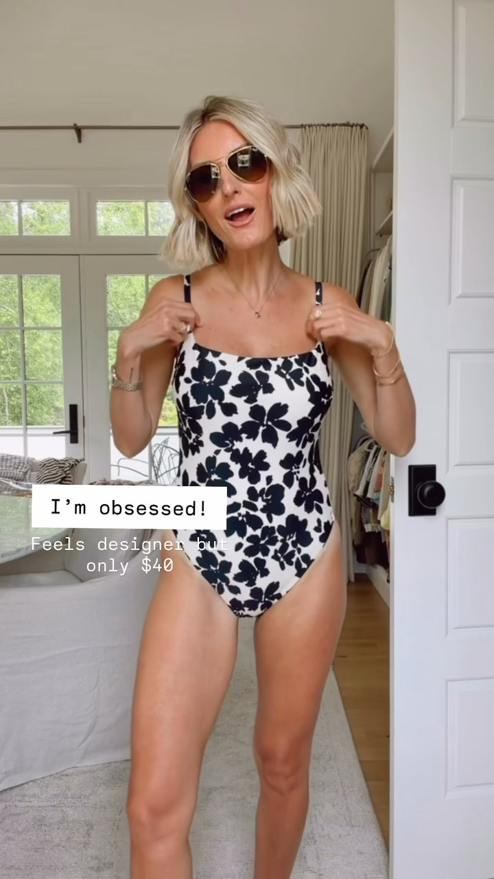 This swimsuit is so good 👏🏼 cannot beat the price! Wearing M. 

Loverly Grey, Target find, Target fashion, women’s swim, floral one piece swim 

#LTKSeasonal #LTKSwim