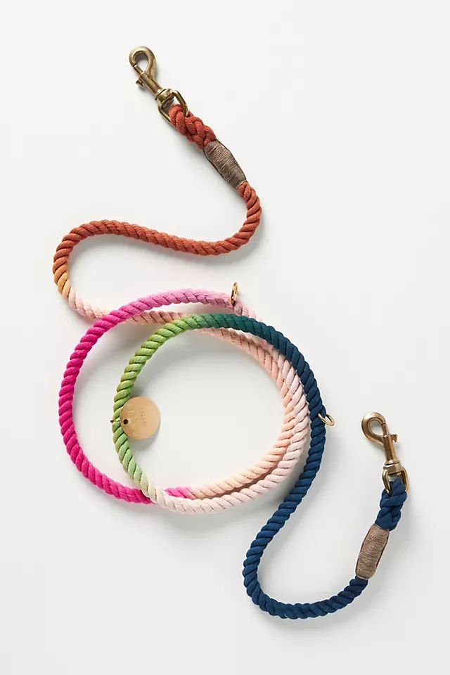 Ombre Rope Dog Leash | Anthropologie (US)