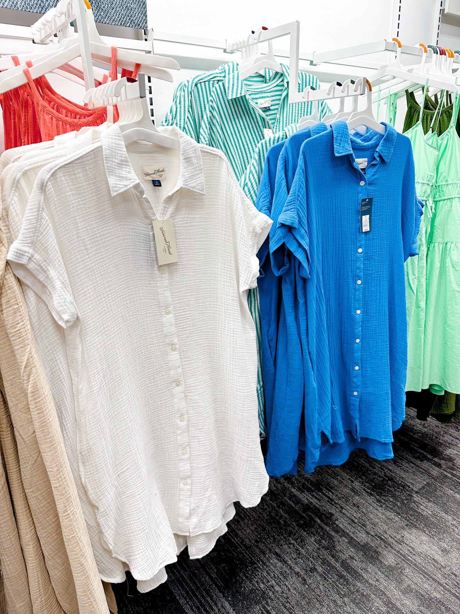 Target Summer Dresses! Love the colors! Easy to style! 

#LTKstyletip #LTKfindsunder100 #LTKfindsunder50