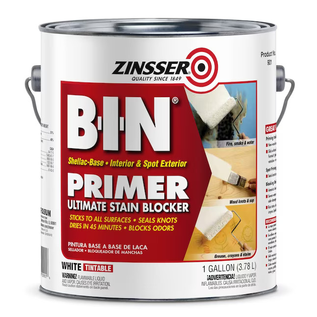 Zinsser BIN Interior Multi-purpose Shellac Wall and Ceiling Primer (1-Gallon) | Lowe's
