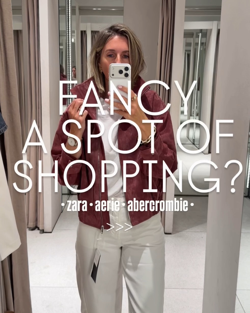 ✨ my abercrombie stackable code is DENIMAF ✨

did a spot of shopping yesterday. no better way to start the weekend! sizing below for you! 

20-50% off abercrombie jeans. 20% off almost everything else. PLUS, i have a 15% stackable discount code! 🙌

abercrombie jeans - size 27 SHORT
striped merino wool cardigan - small
pink zara set - medium in both pieces
grey merino wool blend sweater - small
olive barrel jeans - size 27
pink faux suede zara jacket - small
red canvas jacket - small
pink/beige zara bomber jacket - small
striped aerie sweatshirt - small
military jacket - large

🤍🤍🤍🤍🤍🤍🤍🤍🤍🤍🤍🤍🤍🤍

effortless style. easy outfit. zara fall. fall style. abercrombie sale. abercrombie jeans. cool mom. what to wear.

#LTKOver40 #LTKSaleAlert #LTKmomlife