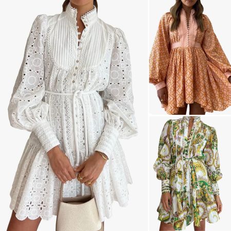 Cutest Spring/Summer dresses, Amazon find, Zimmerman dupe, boho dress, white dress, white mini dress, festival dresss

#LTKfindsunder100 #LTKFestival #LTKstyletip
