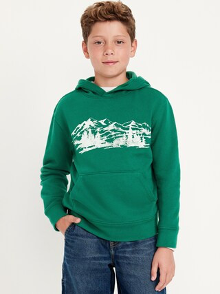 Long-Sleeve Graphic Pullover Hoodie for Boys | Old Navy (US)
