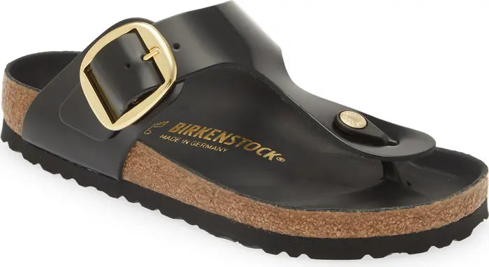 Birkenstock Gizeh Big Buckle Slide Sandal (Women) | Nordstrom | Nordstrom