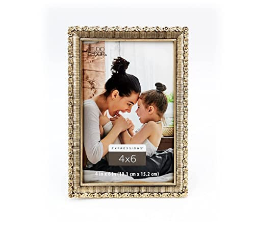 Antique Gold Ornate 4”; x 6”; Frame, Expressions™ by Studio Décor® | Amazon (US)