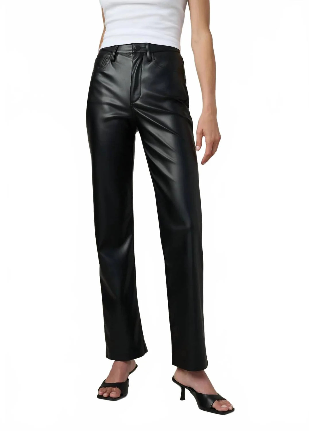Margot Vegan Leather Pant In Black | Shop Simon