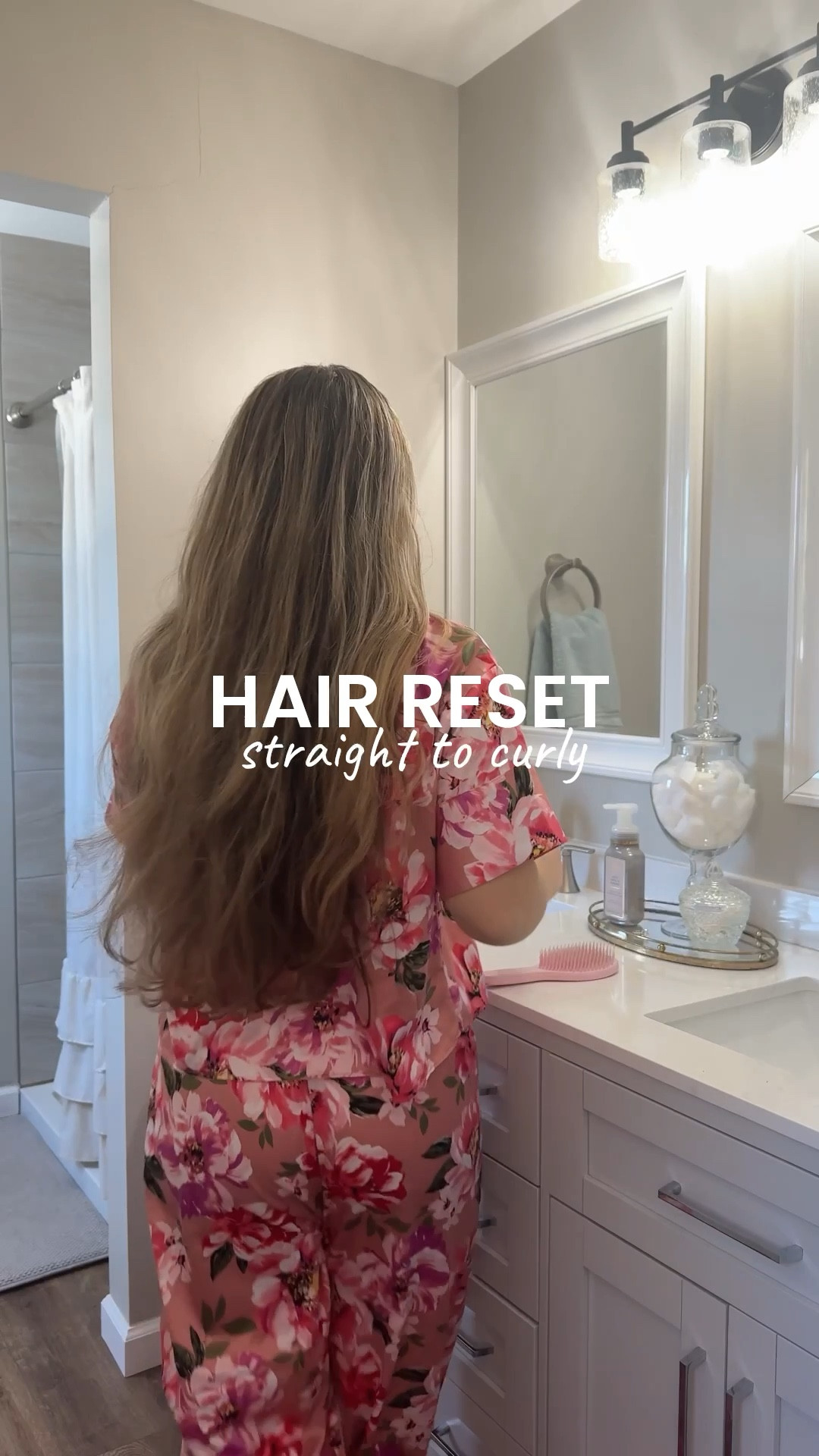 curly hair routine 🤍 #curlyhairroutine #curlyhaircare #naturalcurls 

#LTKBeauty