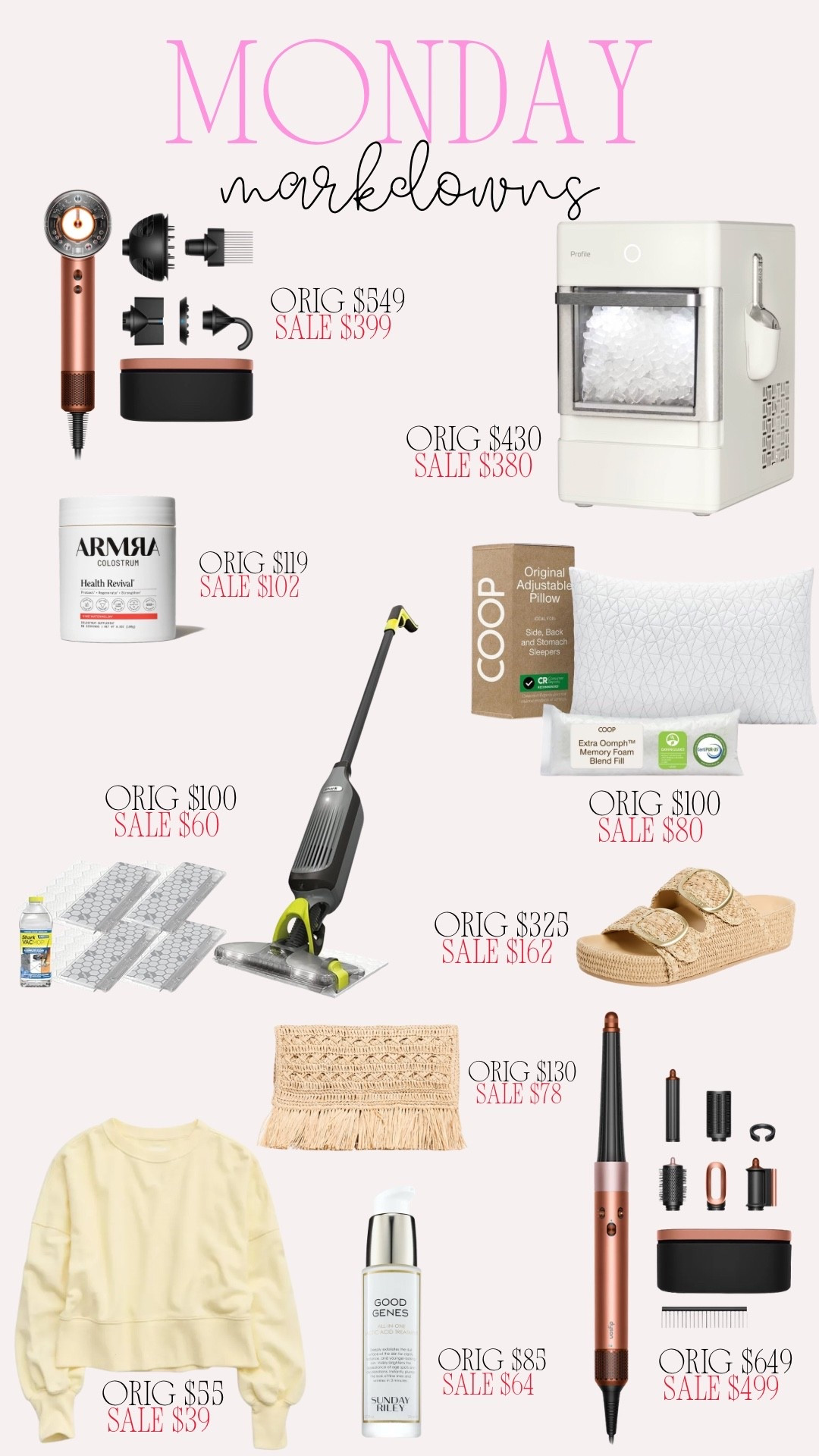 Monday markdowns - sales to shop today!  

#LTKSaleAlert