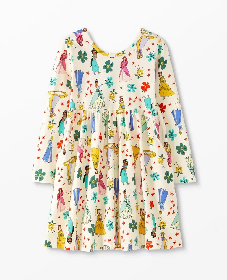 Disney Princess Print Super Soft Skater Dress | Hanna Andersson
